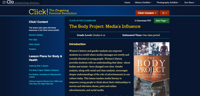 The Body Project: Media’s Influence